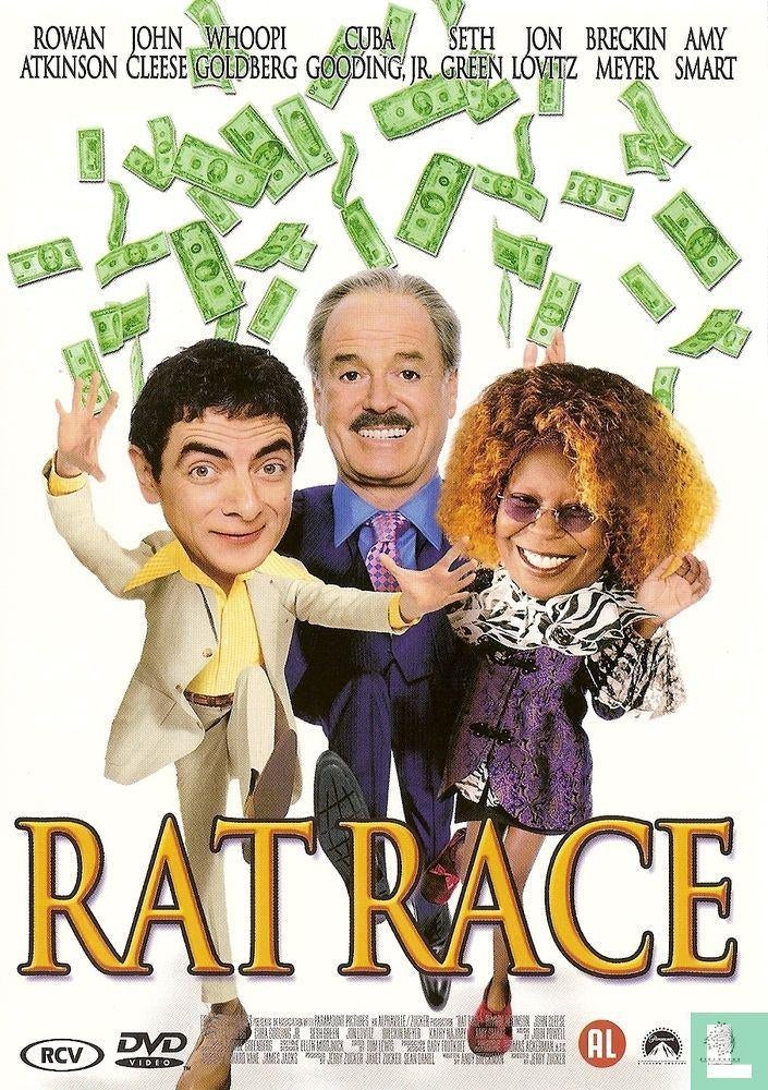 Rat race (Jerry Zucker), Cd's en Dvd's, Dvd's | Komedie, Zo goed als nieuw, Overige genres, Alle leeftijden, Ophalen of Verzenden