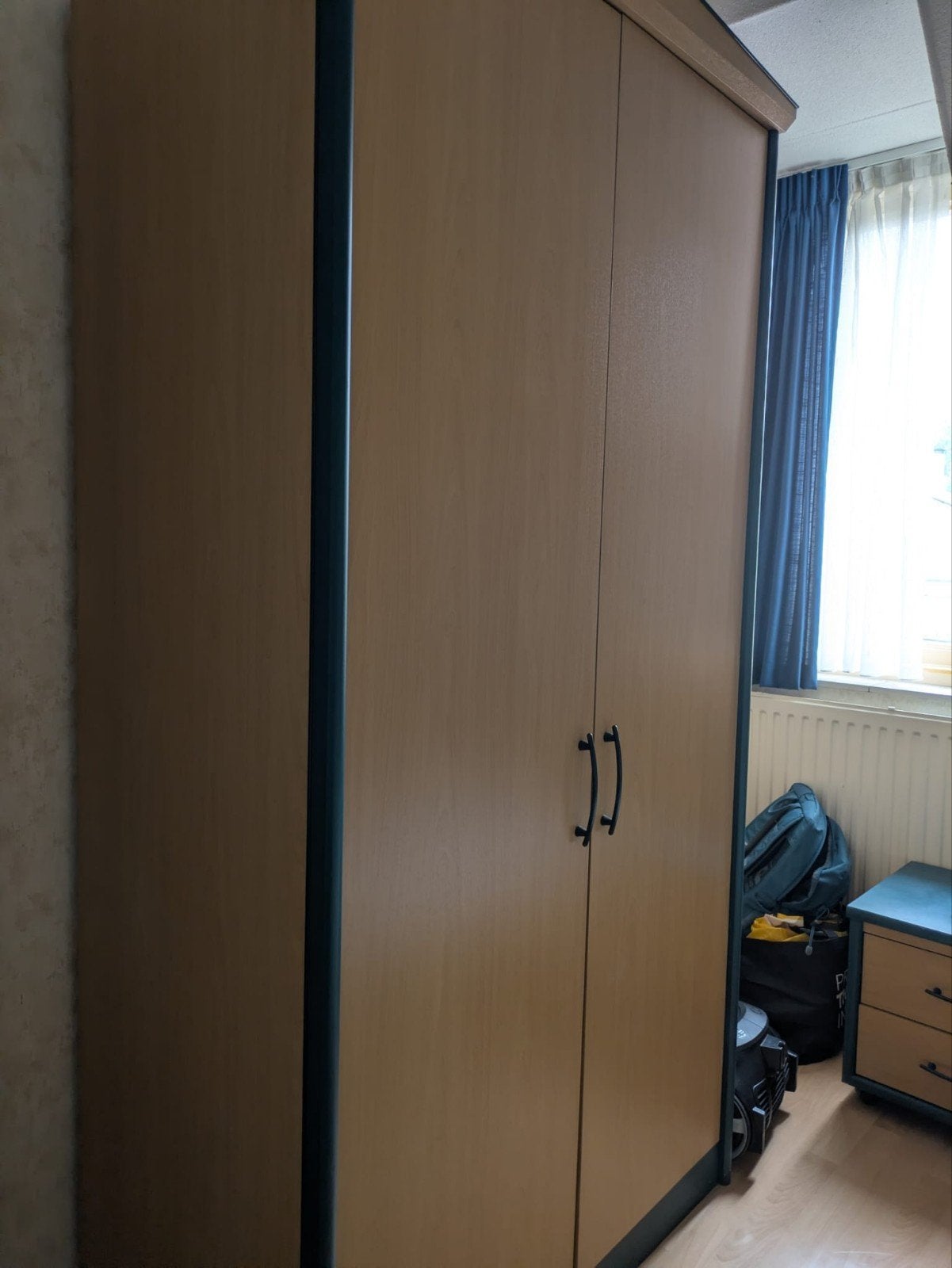 Complete eigentijdse tienerkamer - bed, kast, bureau, Kinderen en Baby's, Kinderkamer | Complete kinderkamers, Ophalen of Verzenden