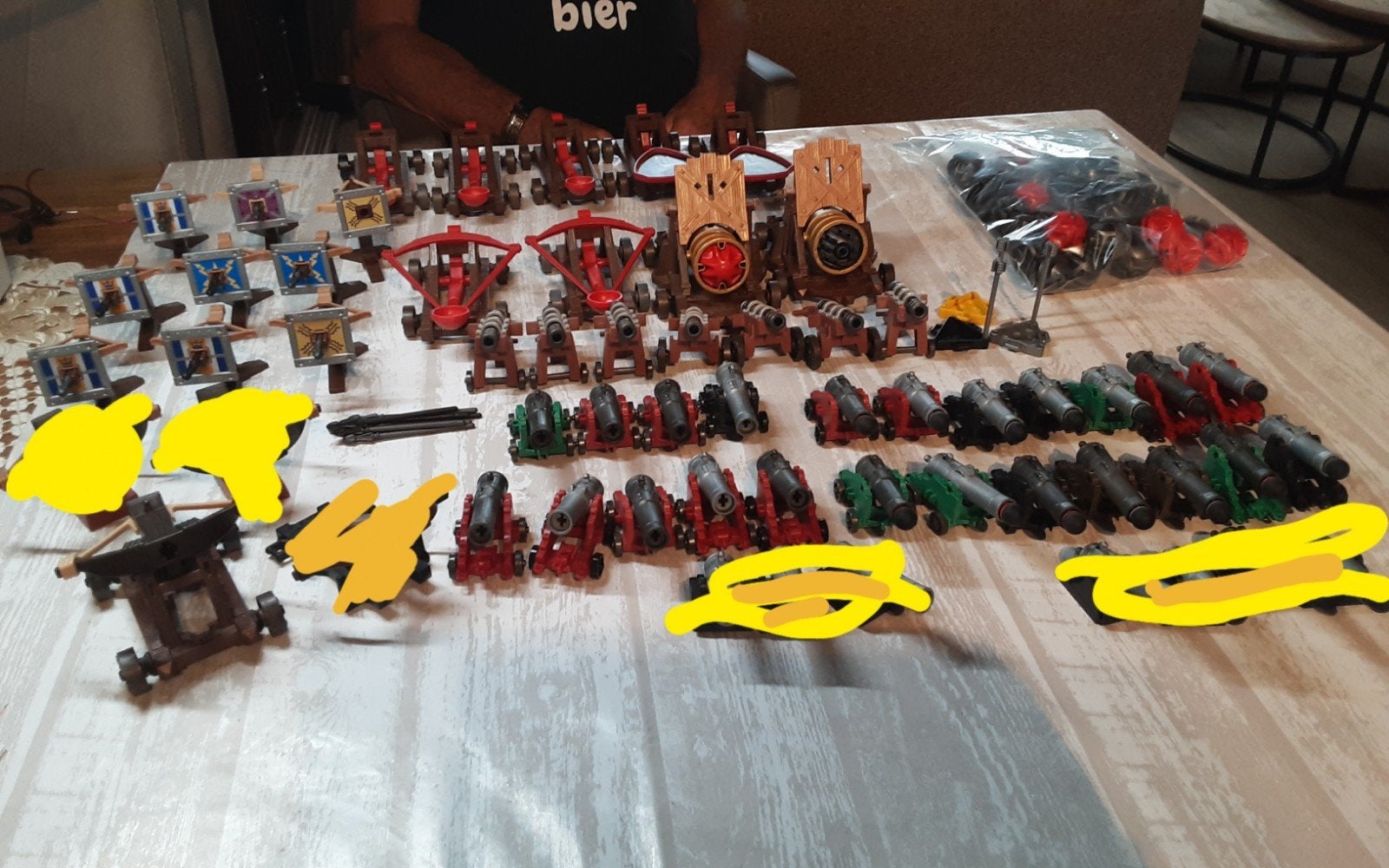 Onderdelen kanonnen, Ophalen of Verzenden, Gebruikt, Los playmobil
