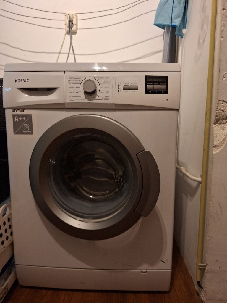 Wasmachine Koenic KWF71416 - energielabel A++, Witgoed en Apparatuur, Ophalen, Gebruikt, Minder dan 85 cm, Energieklasse A of zuiniger