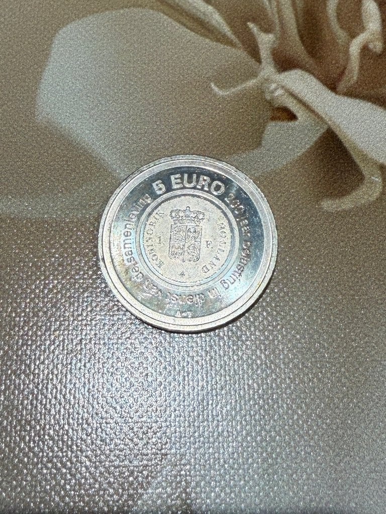 Belasting vijfje 2006 zilver, Koningin Beatrix, Zilver, Euro's, Ophalen of Verzenden