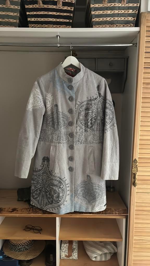 Nieuwe zomerjas Desigual, Ophalen of Verzenden, Nieuw, Maat 42/44 (L), Blauw
