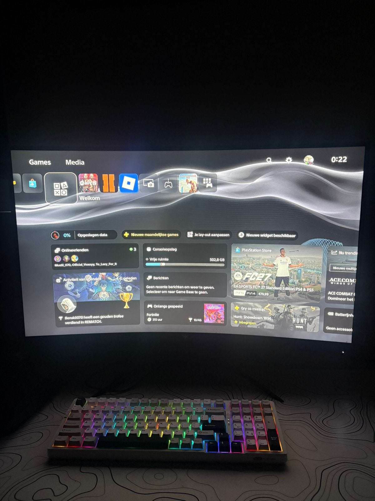 32 inch 240 hz/240 fps curved monitor, Ophalen, Zo goed als nieuw, Gaming, 4 Ghz of meer