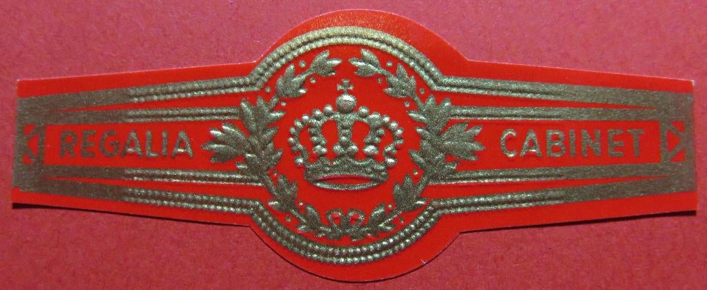 Klassiek sigarenbandje Regalia Cabinet, Verzenden, Gebruikt, Sigarenbandjes