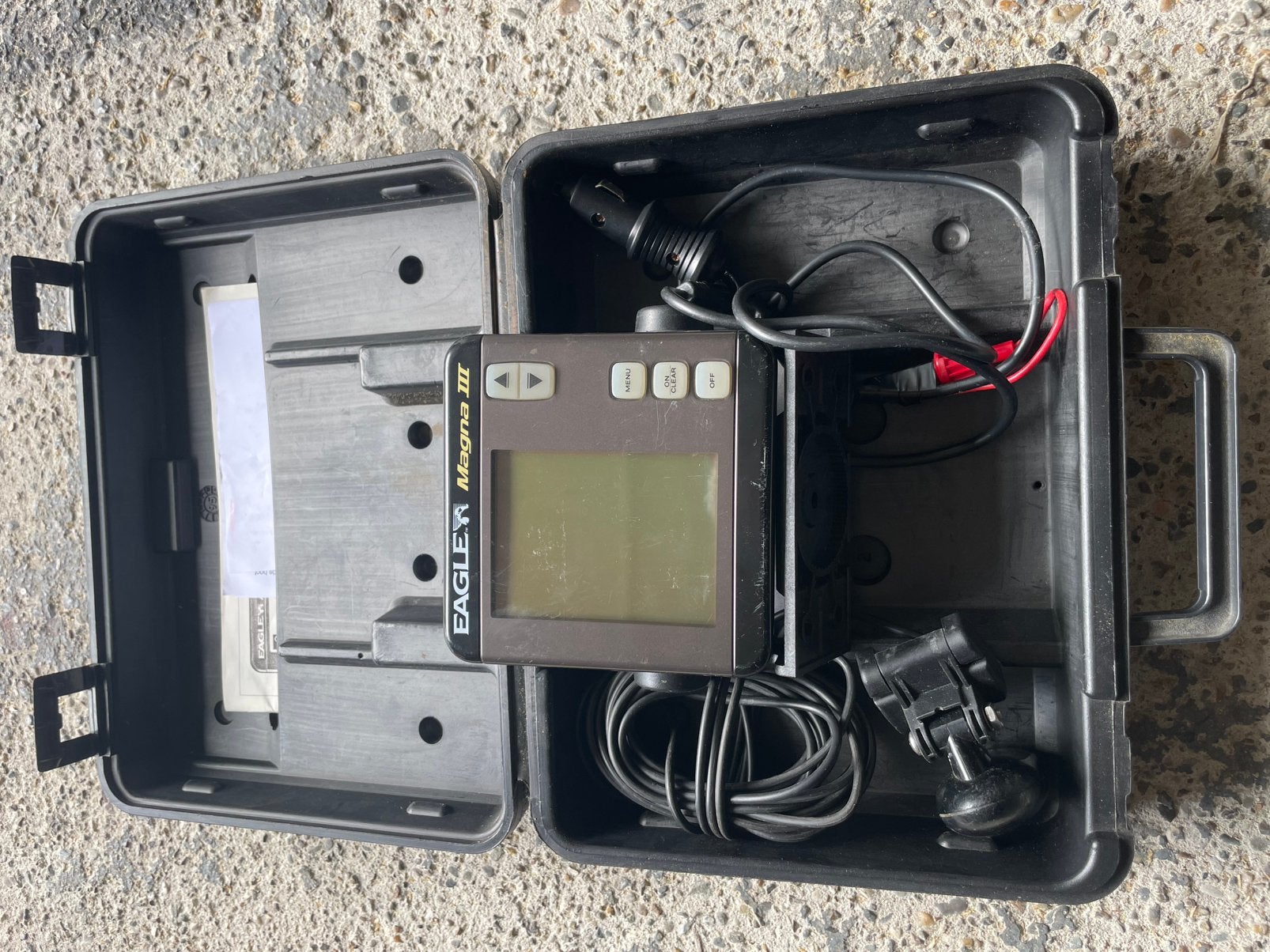 Eagle Magna III Fishfinder / Dieptemeter, Ophalen of Verzenden, Gebruikt