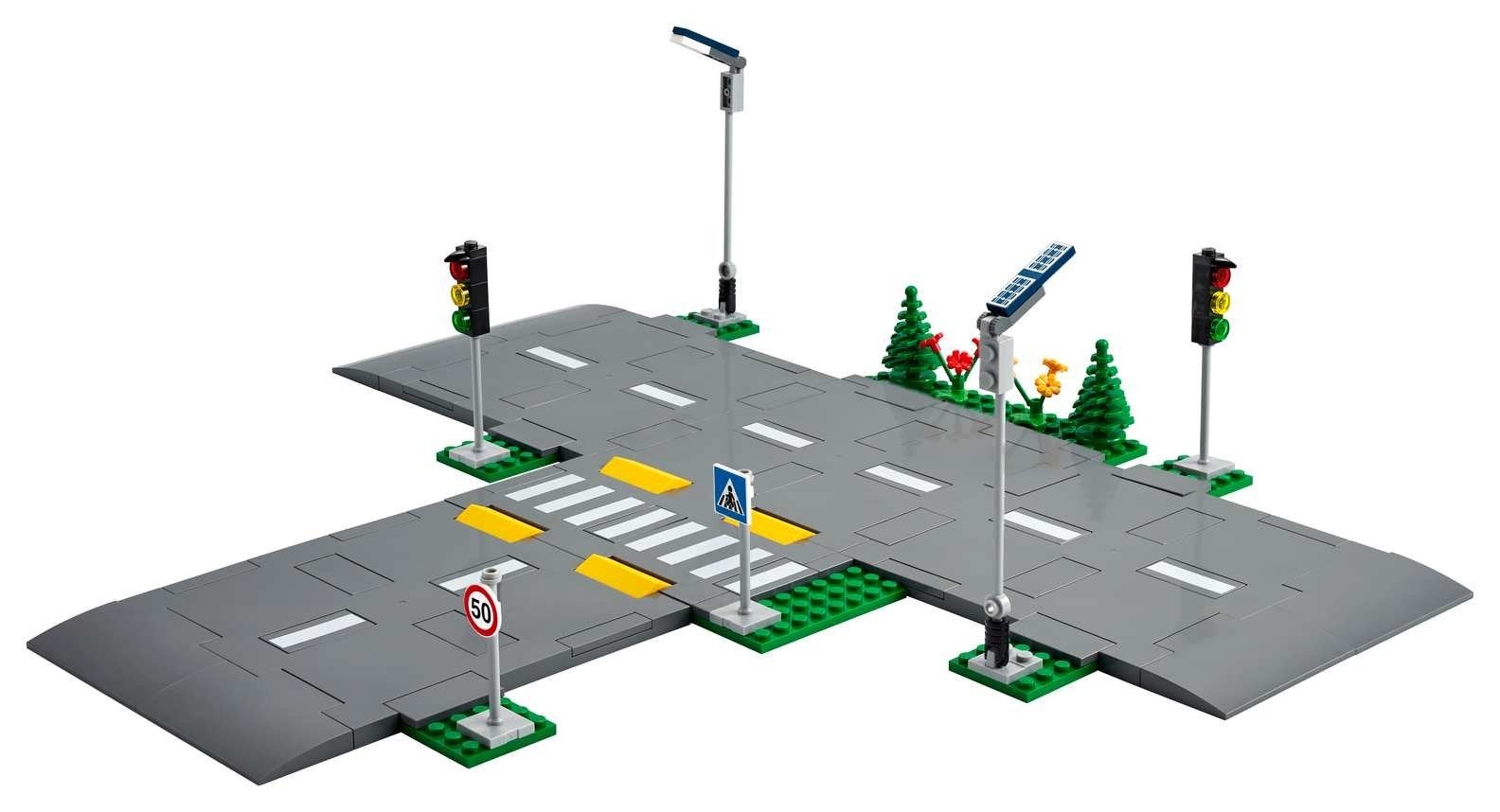 LEGO City 60304 - Wegenplaten met Verkeerslichten, City, Lego, Ophalen of Verzenden, Zo goed als nieuw