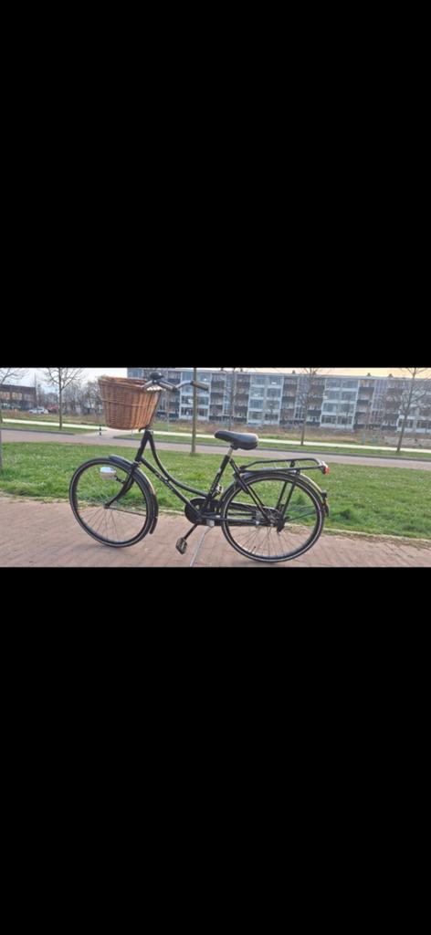 Fiets met Axa slot - Goede staat, voorband lek, Overige merken, Velgrem, Ophalen of Verzenden, 53 tot 56 cm