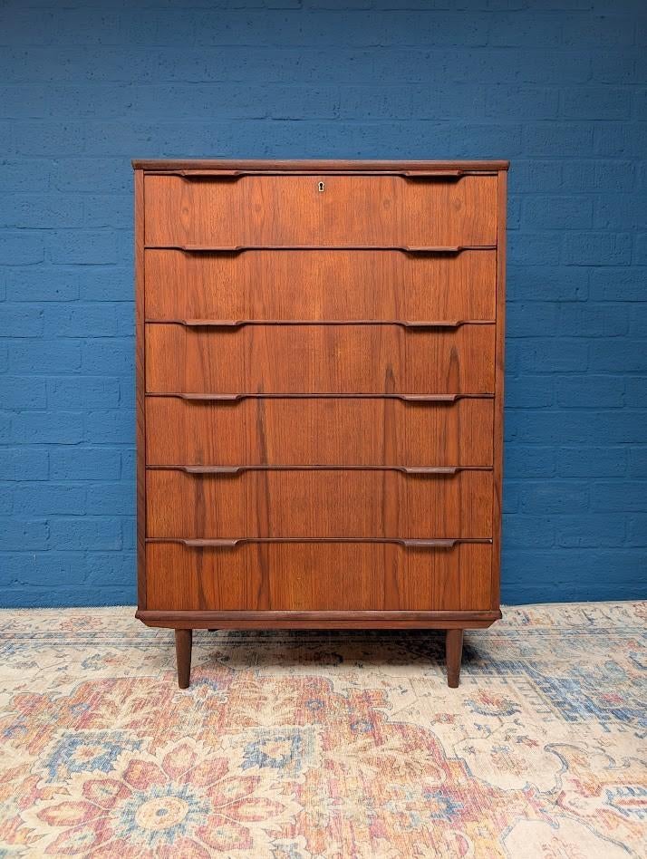 Vintage grote ladekast, Ejsing Møbelfabrik, jaren 60, Ophalen, Huis en Inrichting