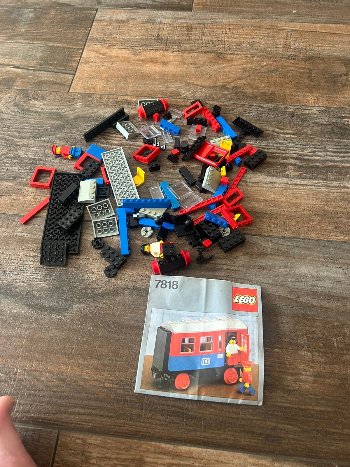 Lego 7818 trein 12v, Kinderen en Baby's, Speelgoed | Duplo en Lego, Ophalen of Verzenden, Zo goed als nieuw
