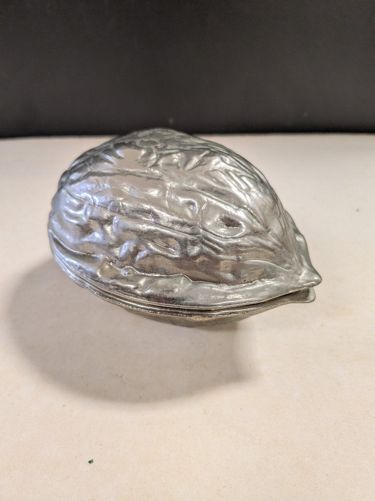 Zware Vintage Zilverkleurige Notenkraker, Overige typen, Zilver, Ophalen of Verzenden, Zo goed als nieuw