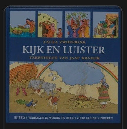 kijk en luister kinderbijbel deel 1 laura zwoferink, Ophalen, Zo goed als nieuw, Laura zwoferink, 2 tot 3 jaar