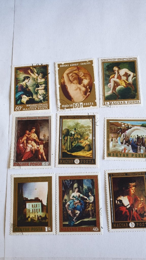 1084 hongarije 9 kunstwerken, Verzenden