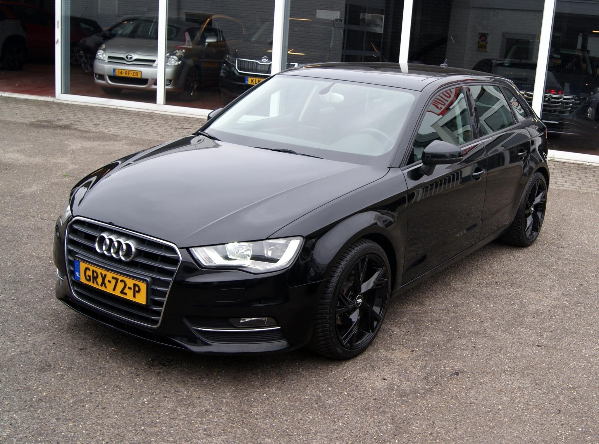 Audi A3 Sportback 1.4 TFSI Ambition Pro Line plus Pano,Navi,, Auto's, Audi, Voorwielaandrijving, Stof, Gebruikt, Zwart