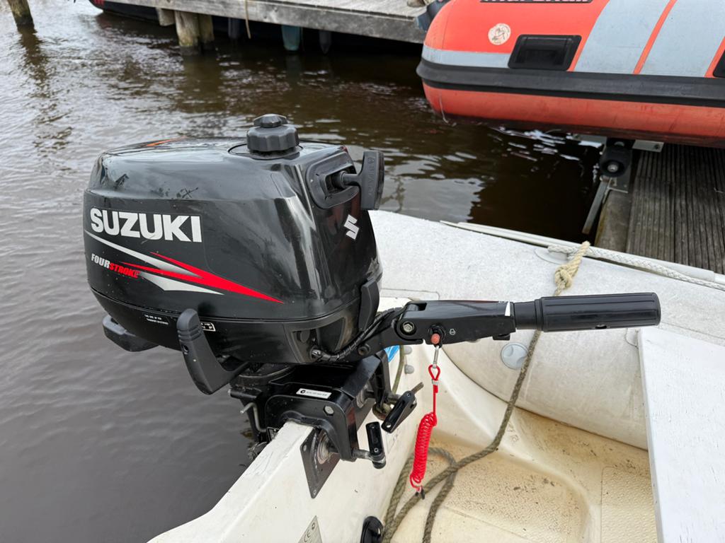 Suzuki 4pk BF4 kortstaat 4-takt buitenboordmotor, Watersport en Boten, Buiten- en Binnenboordmotoren, Ophalen, Zo goed als nieuw