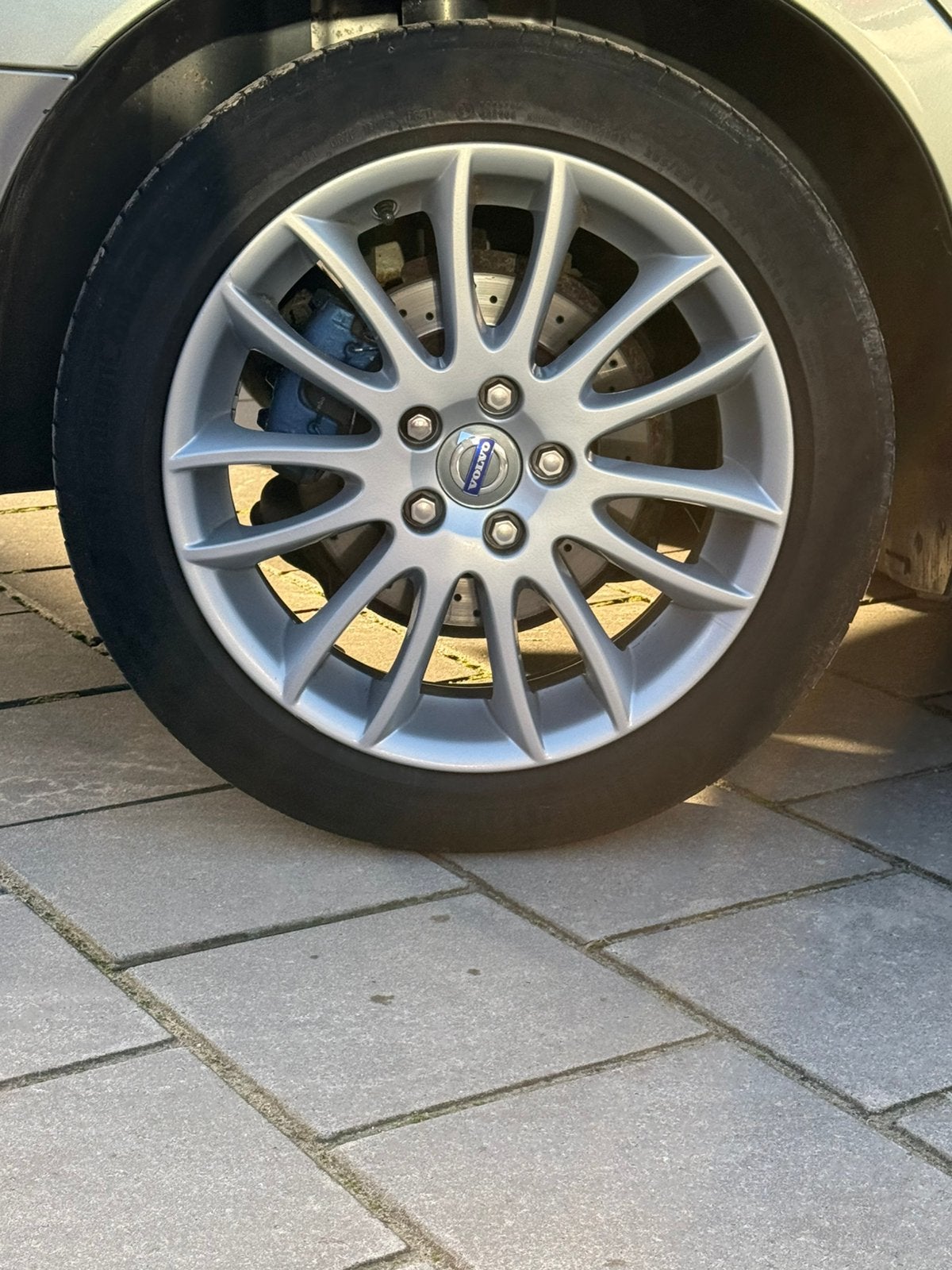 Netjes setje volvo v50 velgen 5x108 205-50/r17, Ophalen, Gebruikt, Velg(en), 17 inch
