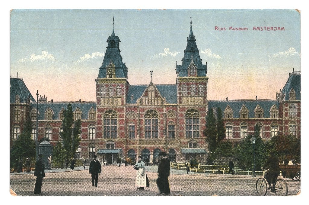 940233	Amsterdam	Rijksmuseum	begin vorige eeuw zegel afgew