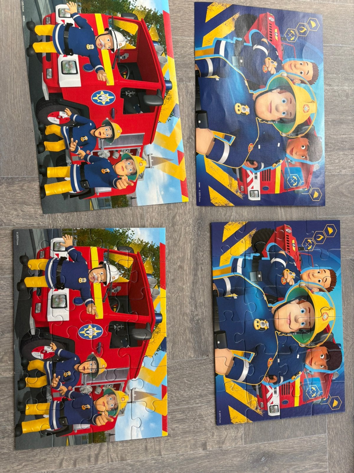 Brandweerman Sam puzzel, Ophalen of Verzenden, 10 tot 50 stukjes, Zo goed als nieuw