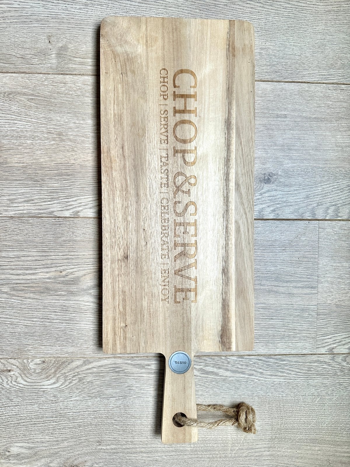 Borrelplank Hout Nieuw, Hout, Snij-/serveerplank, Gusta, Ophalen of Verzenden