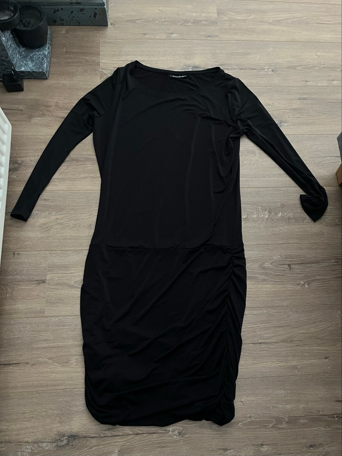 Olcay Gulsen Zwarte Jurk Maat XL, Zwart, Maat 46/48 (XL) of groter, Ophalen of Verzenden, Zo goed als nieuw