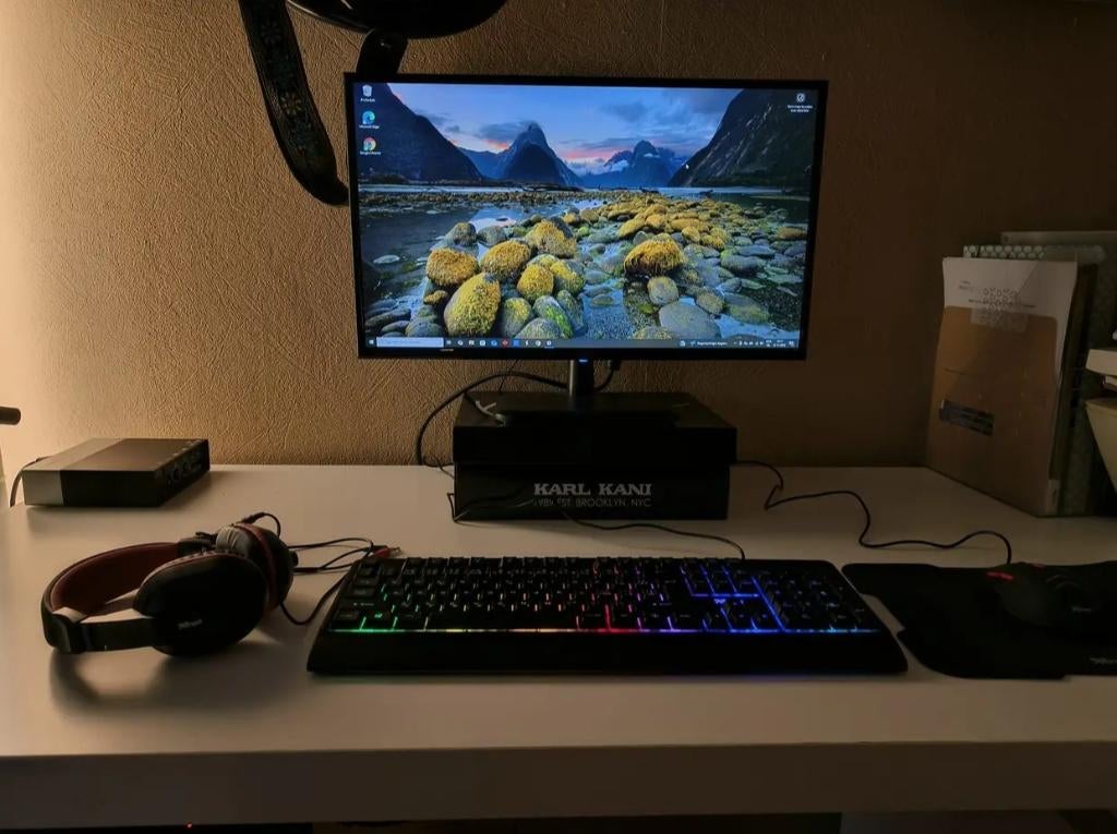 Complete gaming/thuiswerk setup (PC + monitor + accessoires), HP Omen, Refurbished, Gaming, HDD