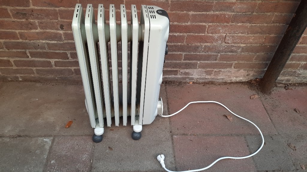 3 electrische radiatoren, Ophalen, 30 tot 80 cm, Gebruikt, Radiator