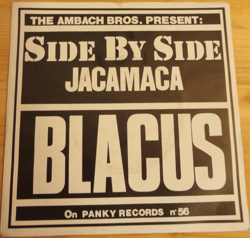 Blacus > Side by Side, Ophalen of Verzenden, Gebruikt, Pop