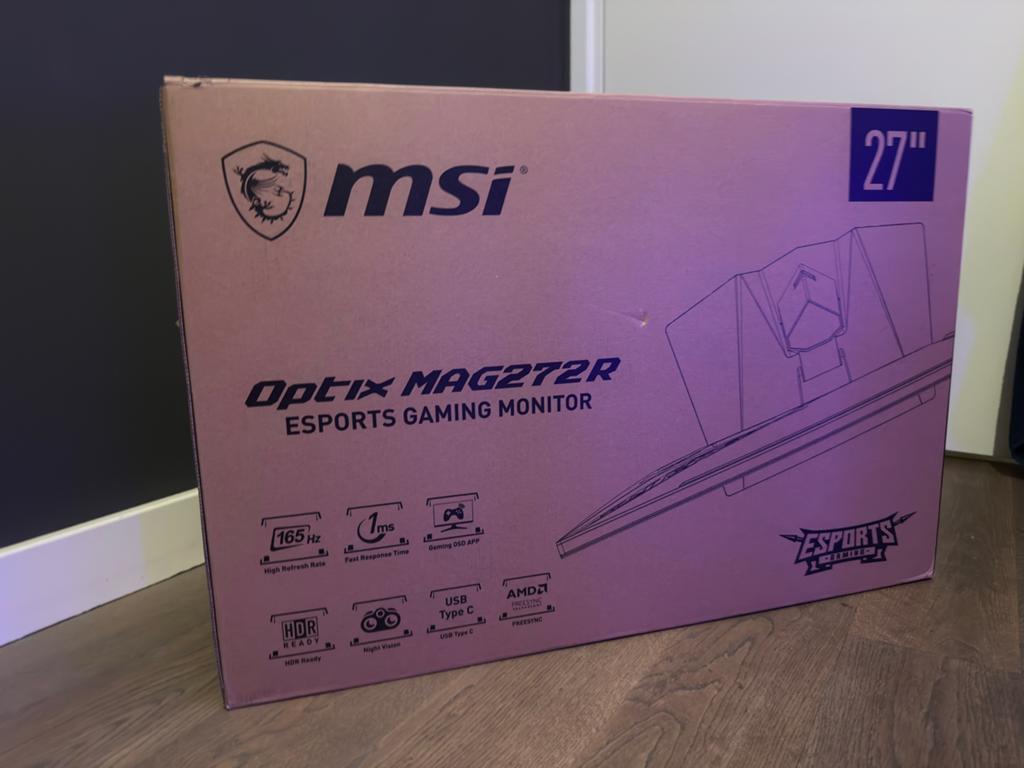 MSI Optix MAG272R, Computers en Software, Monitoren, Gaming, VA, Full HD, Zo goed als nieuw