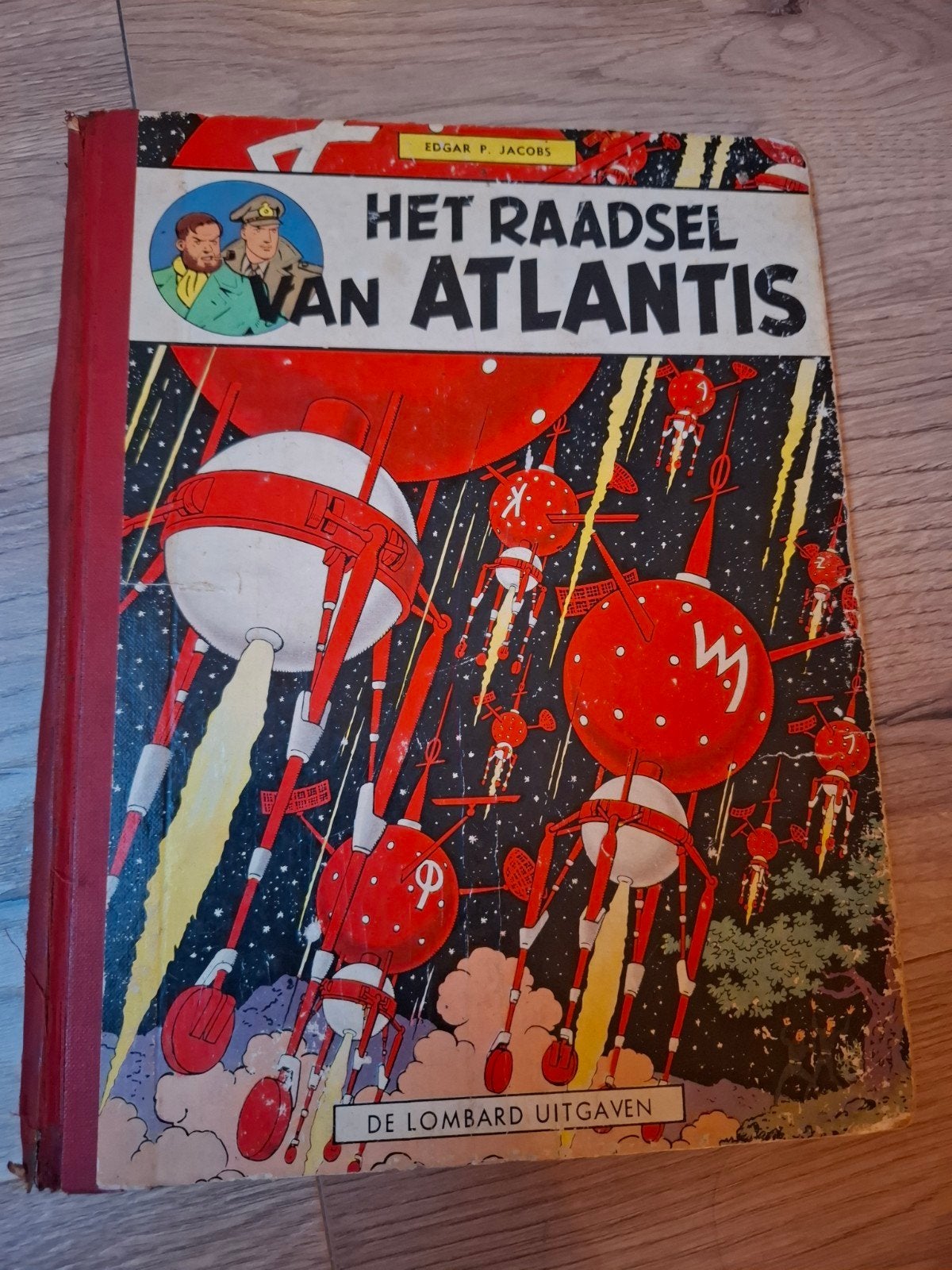 Blake en Mortimer - Het Raadsel van Atlantis - 1e druk, Eén stripboek, Ophalen of Verzenden, Gelezen, Edgar P. Jacobs