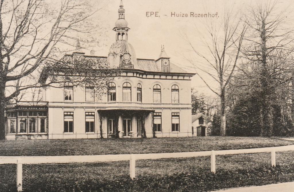Epe   Huize Rozenhof, Foto, Nieuw, Ophalen of Verzenden, Gebouw