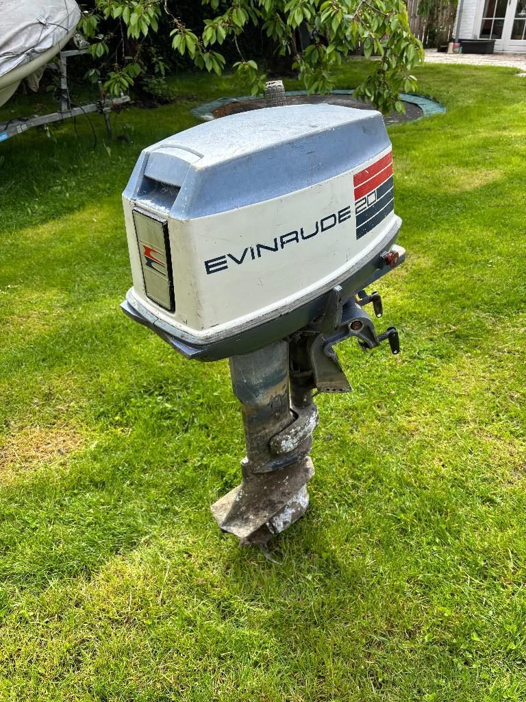evinrude 20 pk 2 takt, Ophalen of Verzenden, Gebruikt, Overige typen
