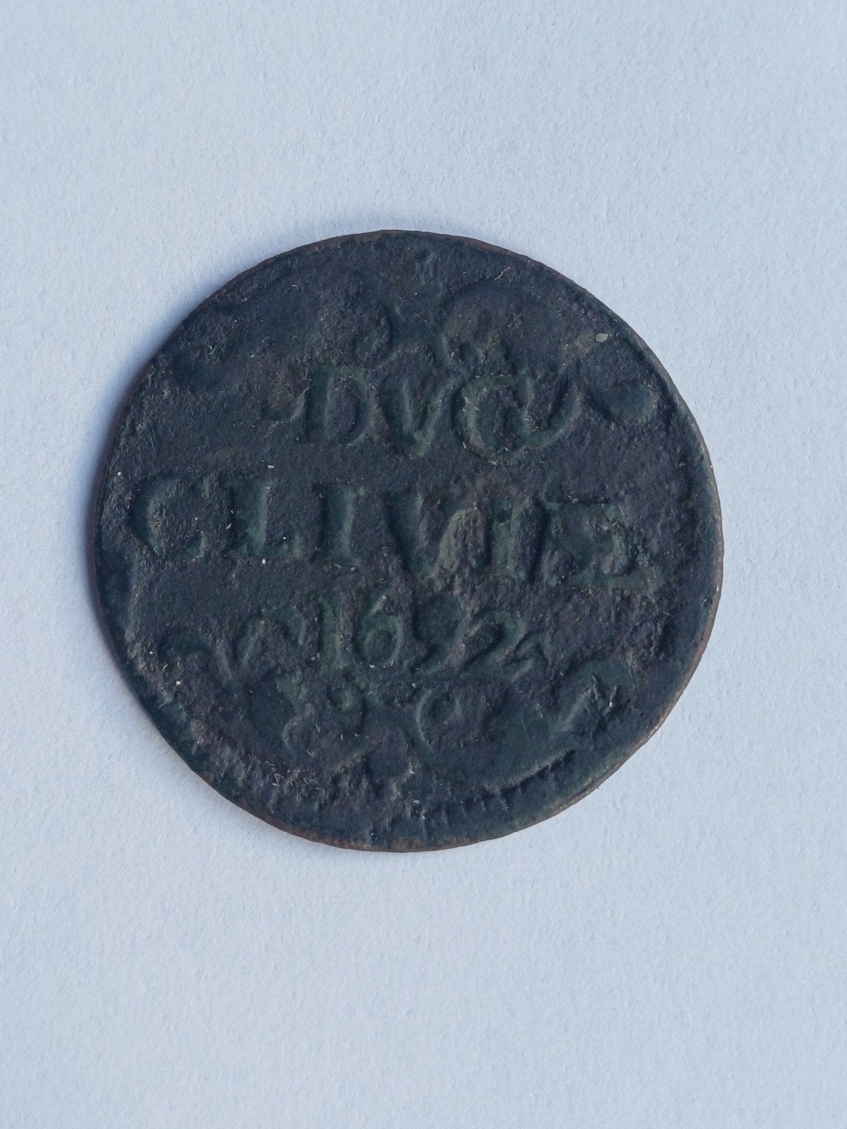 Duit Kleef 1692, Ophalen of Verzenden, Vóór koninkrijk, Overige waardes, Losse munt