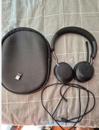 Jabra Evolve2 65, Ophalen of Verzenden, Zo goed als nieuw, On-ear, Jabra