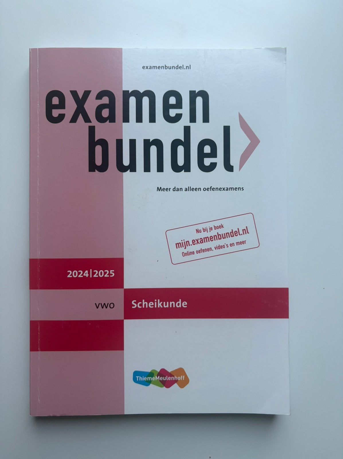 Examenbundel scheikunde vwo, Boeken, Ophalen, Zo goed als nieuw, VWO, Scheikunde