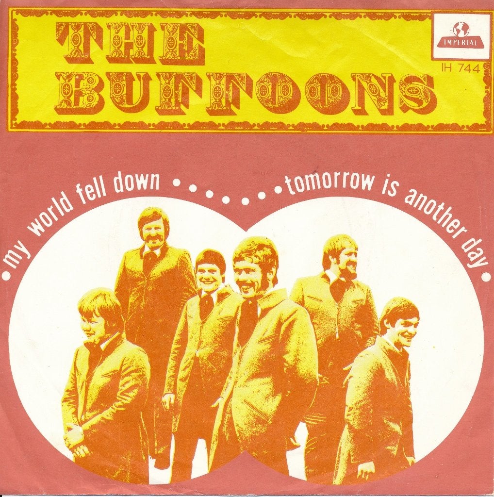 099 The Buffoons - My world fell down (1967), Cd's en Dvd's, Ophalen of Verzenden, Gebruikt, 7 inch, Pop