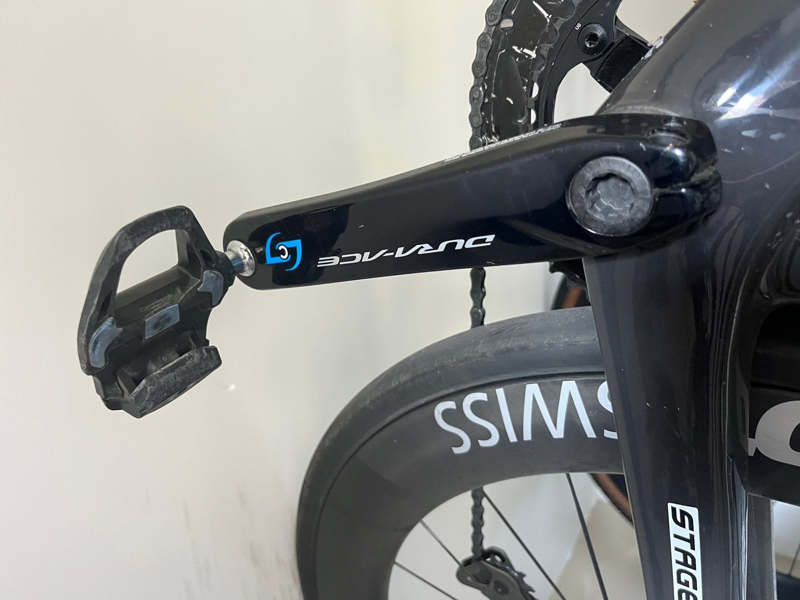Stages powermeter dura ace R9200 (175 mm crank lengte), Crankstel of Pedalen, Ophalen of Verzenden, Zo goed als nieuw, Racefiets