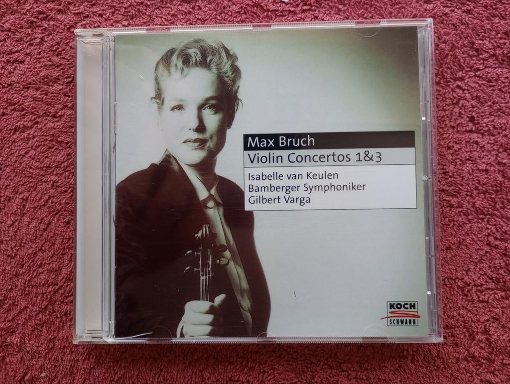 Max Bruch Violinkonzerte nr.1&3 - Isabelle van Keulen, Gebruikt, Met libretto, Ophalen of Verzenden, Romantiek