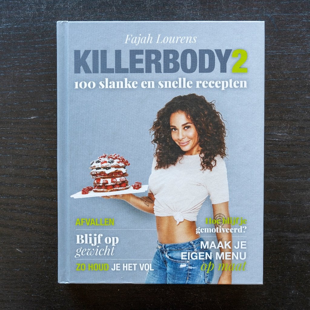Killerbody 2 – Fajah Lourens | 100 slanke en snelle recepten, Ophalen of Verzenden, Zo goed als nieuw, Fajah Lourens