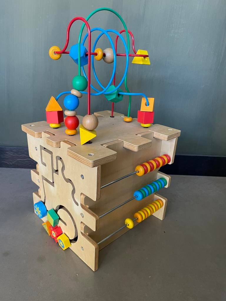 KidKraft houten speelkubus, Kinderen en Baby's, Speelgoed | Houten speelgoed, Ophalen, Gebruikt