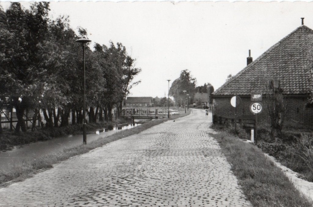 Jisp, Dorpsstraat. 3411, Verzenden, 1960 tot 1980, Gelopen, Noord-Holland