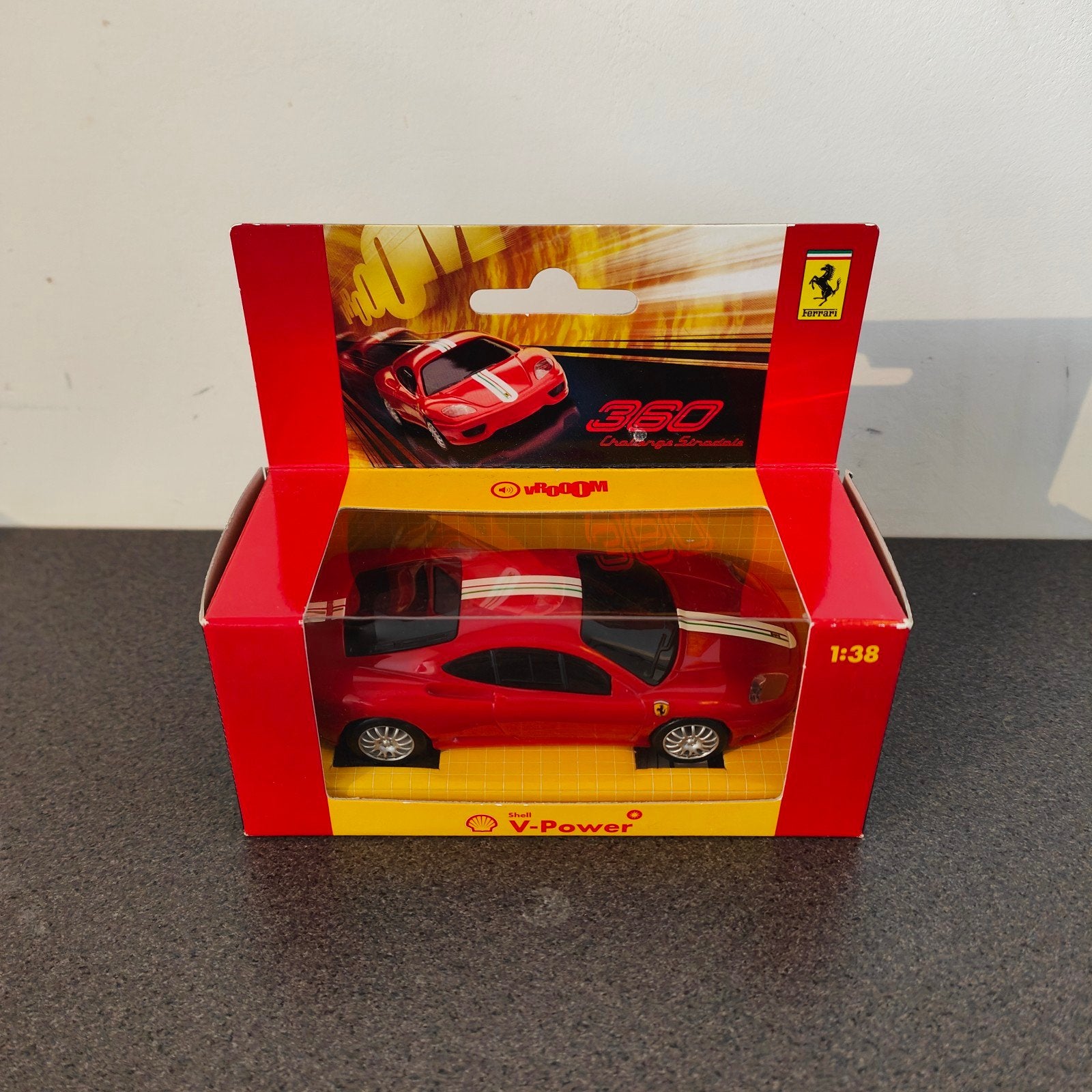 Ferrari 360 Challenge Stradale Shell V-Power modelauto 1:38, Ophalen of Verzenden, Nieuw, Auto