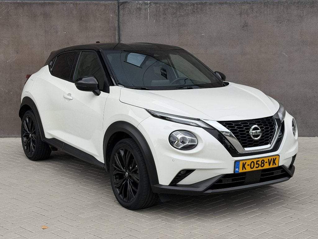 Nissan Juke Enigma 1.0 DIG-T Automaat | Full Option | NAP, Stof, 1250 kg, Wit, Origineel Nederlands