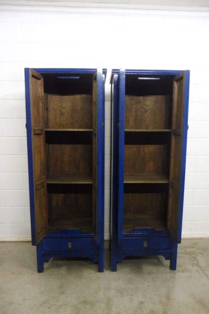 Foto 14 van 2x kast Kledingkast blauw landelijk