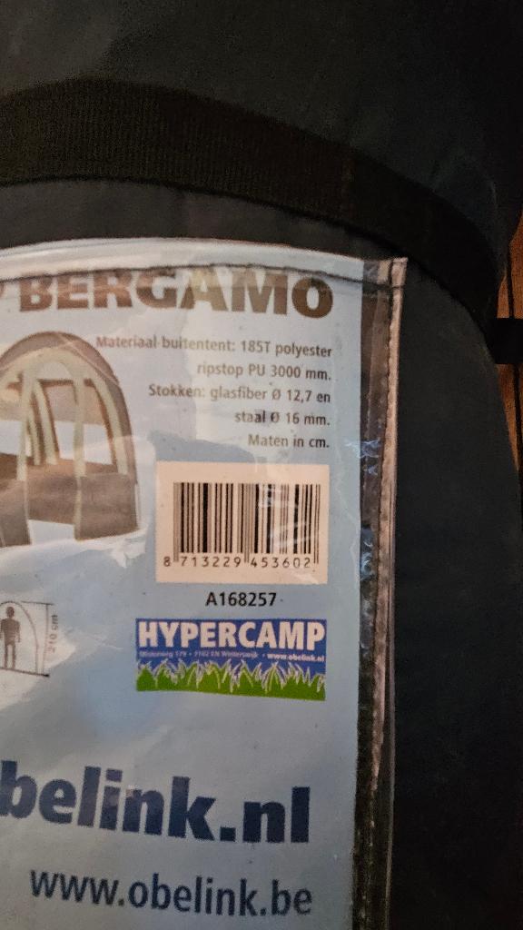 voortent camper, Ophalen, Zo goed als nieuw