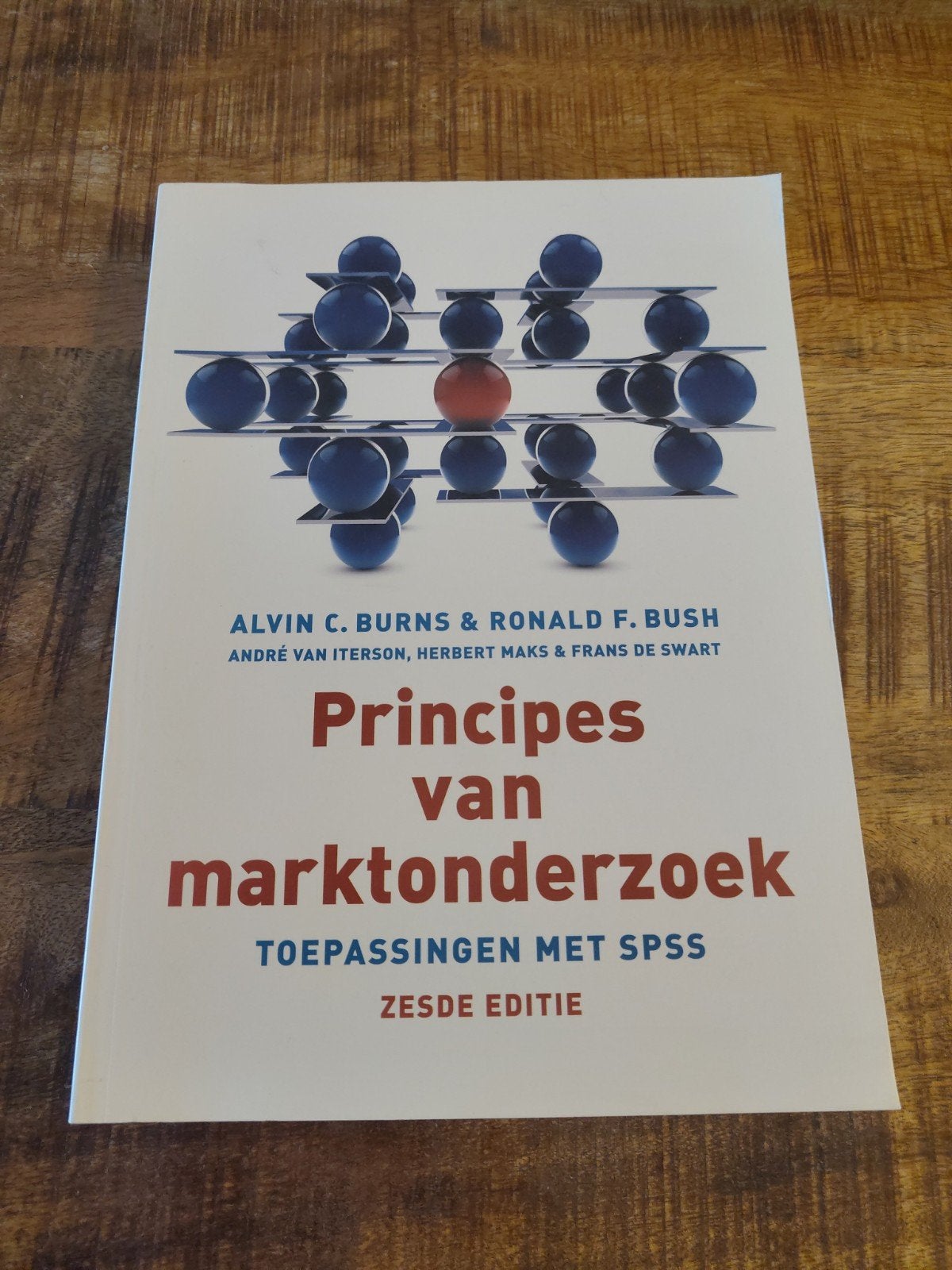 Alvin Burns - Principes van marktonderzoek, Boeken, Zo goed als nieuw, Nederlands, Overige niveaus, Alvin Burns; Ronald Bush