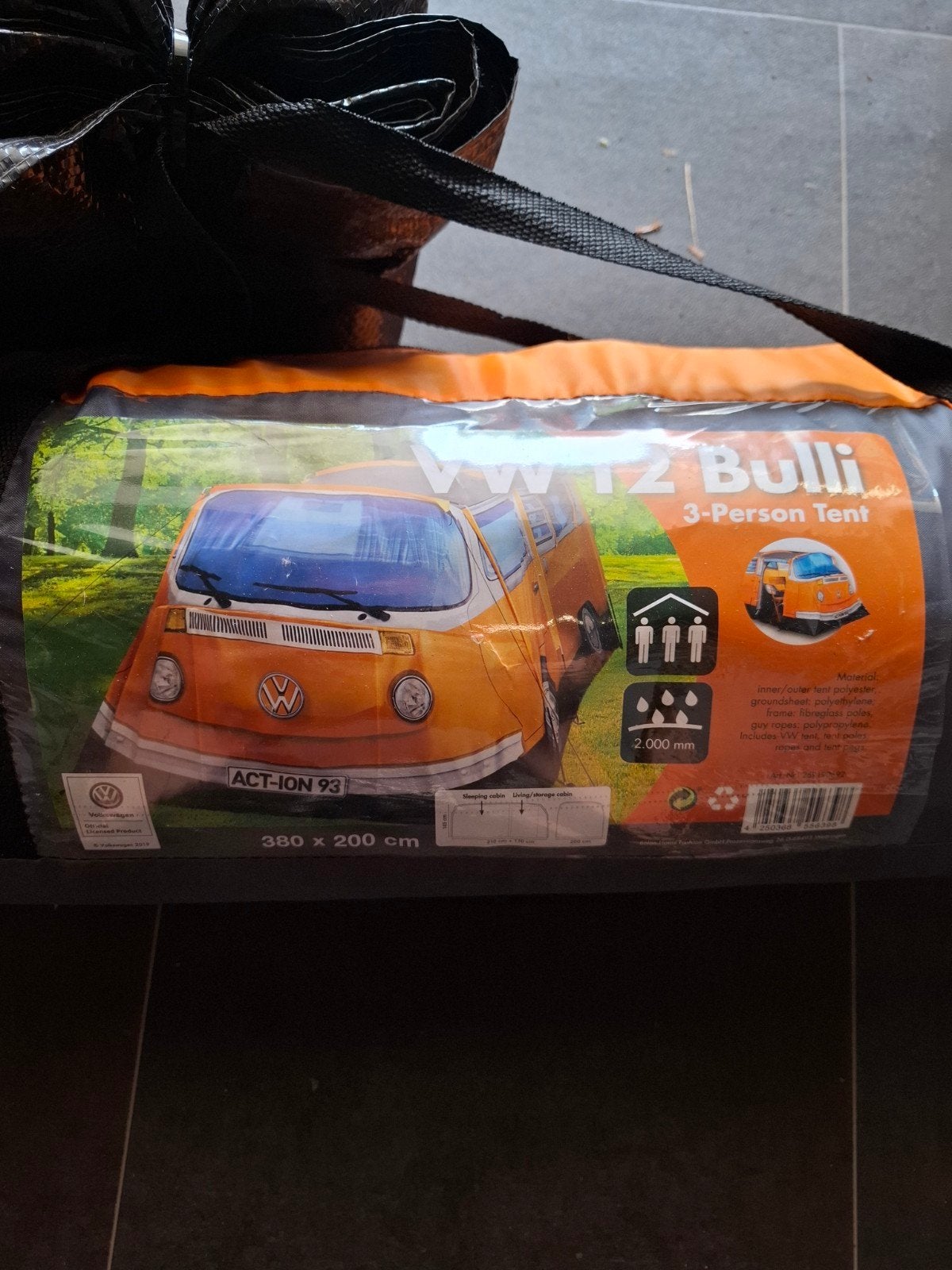 Leuke VW bus tent voor kinderen - zo goed als nieuw, Ophalen, Zo goed als nieuw, Tot en met 3