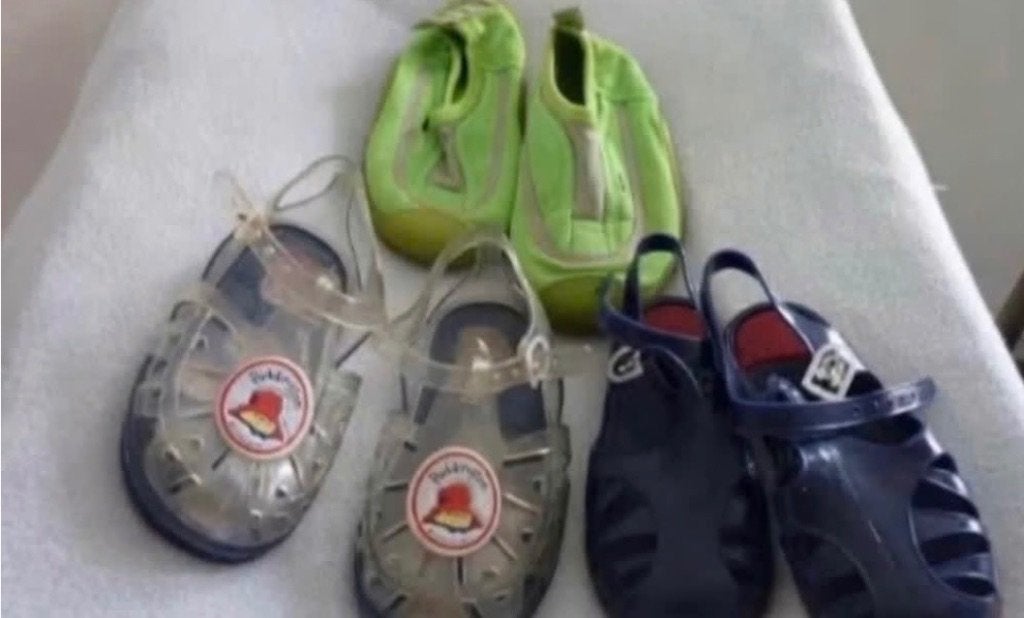 2 Paar waterschoenen in maat 26/27, Kinderen en Baby's, Kinderkleding | Schoenen en Sokken, Ophalen, Gebruikt, Overige typen, Jongen