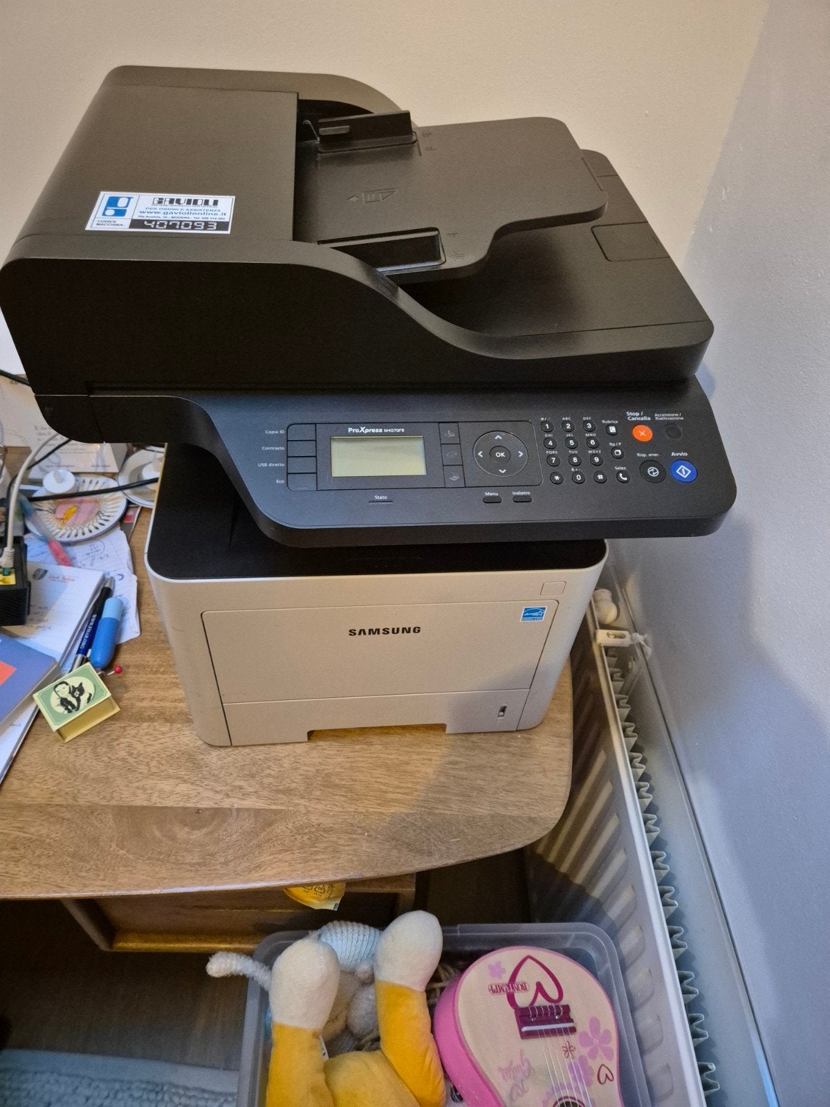 Samsung M4070FR Multifunction Laserprinter + Nieuwe Toner, Ophalen, Scannen
