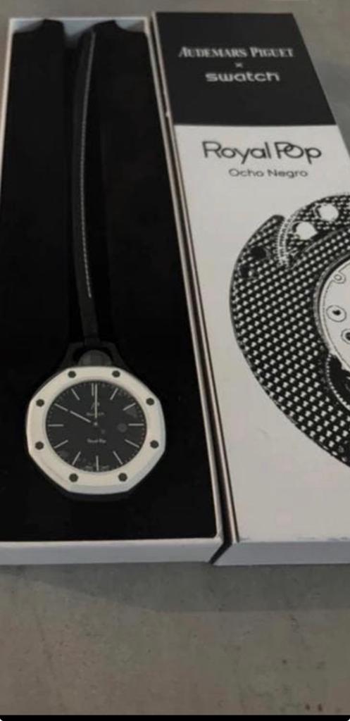 Royal Pop Ocho Negro, Sieraden, Tassen en Uiterlijk, Horloges | Heren, Ophalen of Verzenden, Zo goed als nieuw, Staal, Overige merken