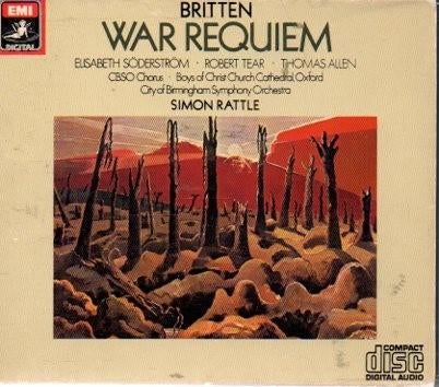 Britten: War Requiem / Simon Rattle -2cds, Boxset, Modernisme tot heden, Ophalen of Verzenden, Zo goed als nieuw