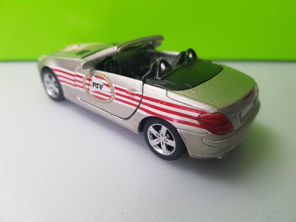 Maisto - Mercedes SLK PSV [zilver] 1/37, Ophalen of Verzenden, Gebruikt, Auto